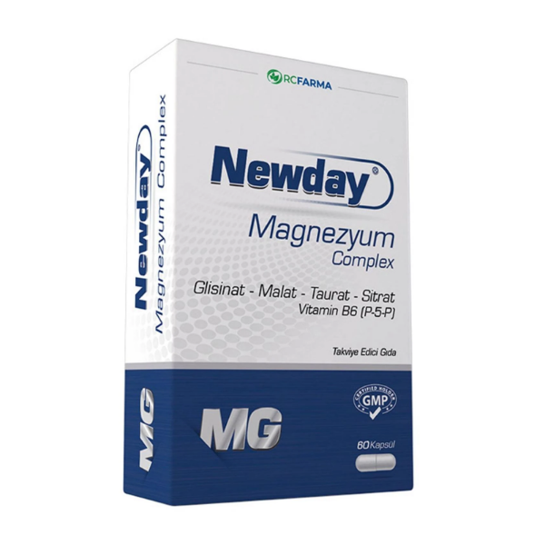 Newday Magnezyum Complex 60 Kapsül